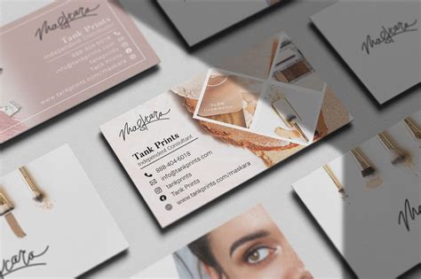 Maskcara Beauty Business Cards Free Shipping Tank Prints