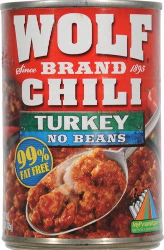 Wolf Brand Turkey Chili No Beans 15 Oz Fred Meyer
