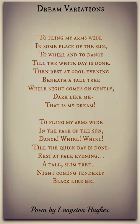 Langston Hughes Poems | Classic Famous Poetry