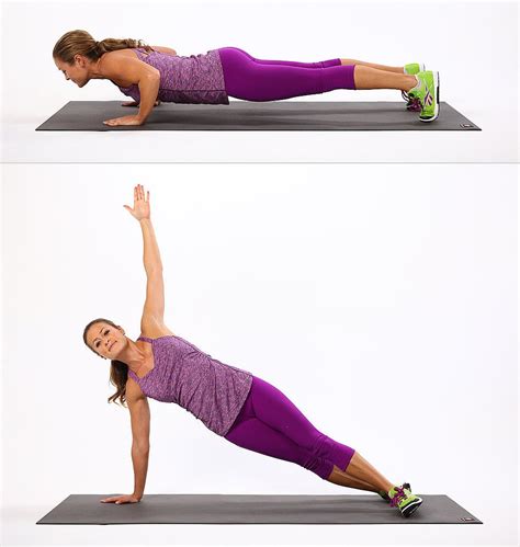 Push Up To Side Plank 25 Minute Cardio And Strength Training Circuit