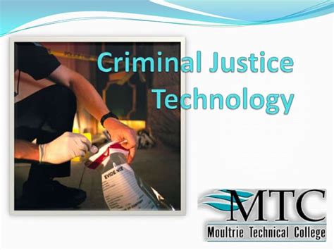 Criminal Justice Technology Power Point Ppt