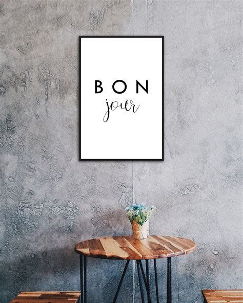 Bonjour French Decor French Classroom French Decorations | Etsy