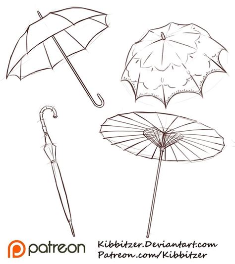 reference umbrella close open drawings umbrella drawing manga drawing