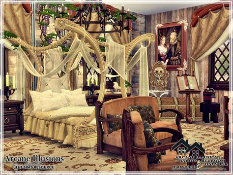 Marychabbs Arcane Illusions Marion Bedroom Cc Only Tsr Elf