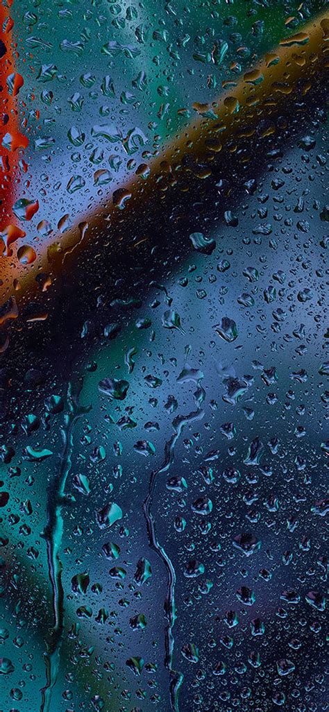 Download Iphone Rain Lock Screen Theme Wallpaper
