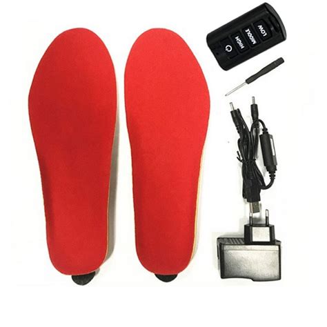 Remote Control Heated Insoles Soles Electric Foot Power Day Sale
