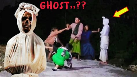 Ghost Funny Prank Viral Pocong Bocil Ngakak Prank Pocong Lucu Konyol