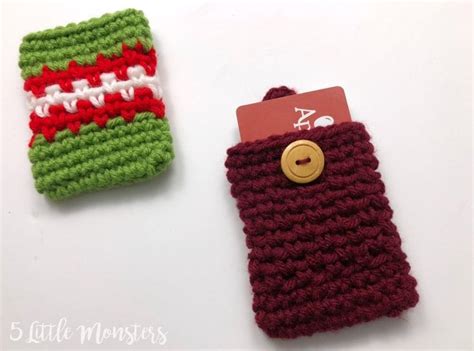 Crocheted Gift Card Holders Crochet Gifts Gift Card Holder Gift Card