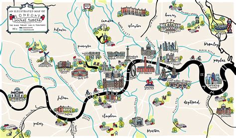 Rivers In London Map South Carolina Map