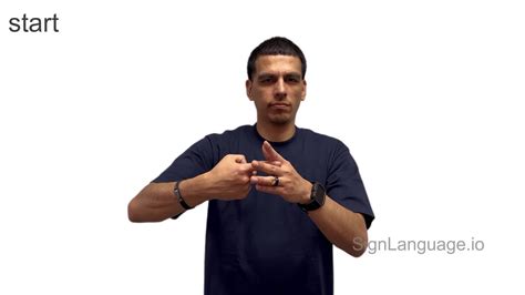 Start In Asl American Sign Language 4 Video Examples