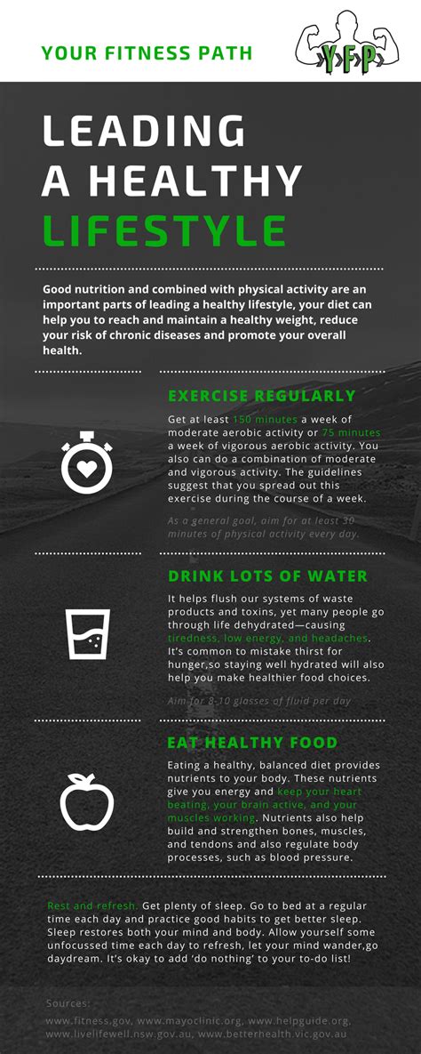 In this article, you will find 22 practical tips to live that healthy lifestyle! 3 Keys to Leading a Healthy Lifestyle Infographic - Your ...