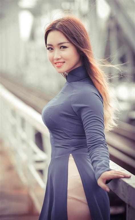 Fscovn Pretty Asian Beautiful Asian Women Vietnamese Traditional Dress Traditional