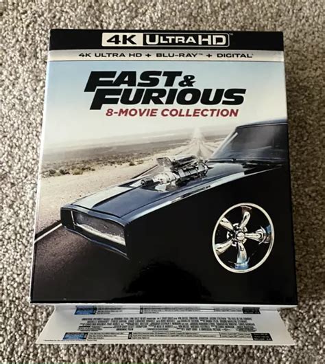 Fast And Furious 8 Movie Collection 4k Ultra Hd Blu Ray Digital 35