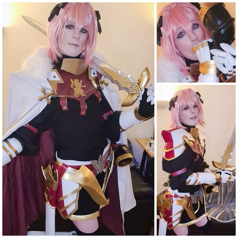 My Astolfo Cosplay Now With Props R Astolfo