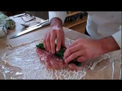Starting at the long end, roll the turkey into a long cylinder. Boned, Rolled & Stuffed Turkey Leg - YouTube