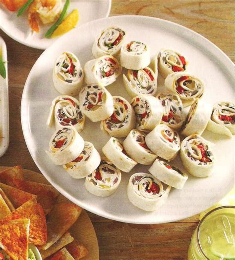 Olive Medley Pinwheels Recipe Vegetable Appetizers Food Low