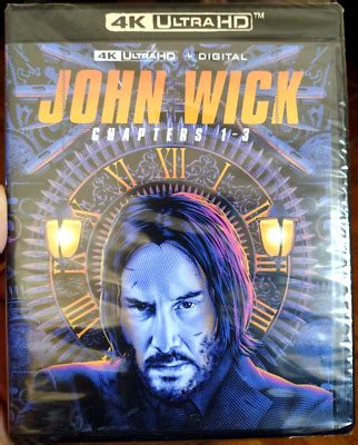 John Wick Chapters K Ultra Hd Set With Grelly Uk