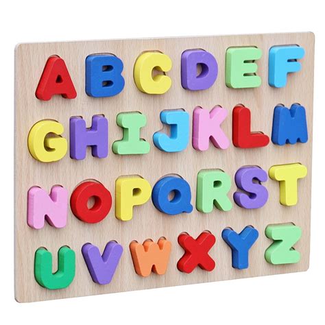 Timy Wooden Alphabet Puzzle Board Timy Toys Grow Up With Your Baby