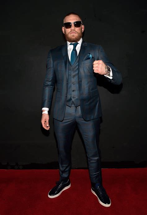 Conor Mcgregors Post Fight Suit Was A One Two Style Punch Mcgregor