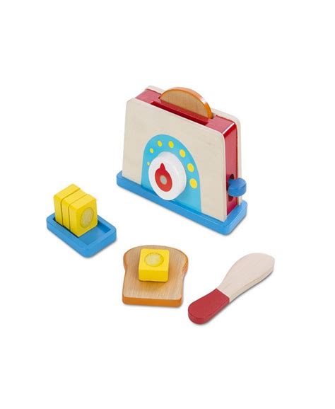 Melissa And Doug Melissa And Doug Bread And Butter Toaster Set 9 Pcs