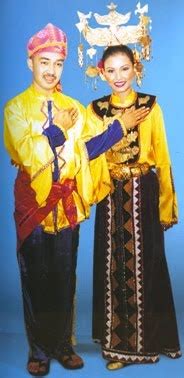 Baju Tradisional Suku Kaum Bajau Pakaian Tradisi Sabah Badu Tradisi