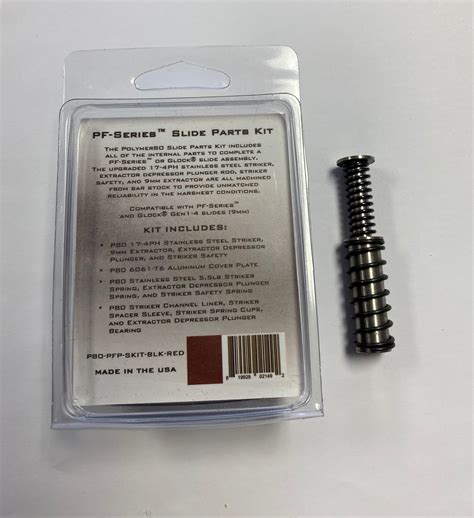 P80 Slide Parts Kit & Glock 26 OEM Guide Rod Recoil Spring – Rockfire