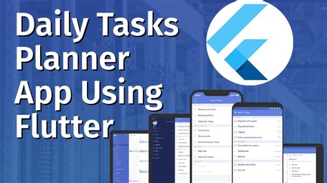 Daily Tasks Planner Built An App Using Flutter Framework Part 6