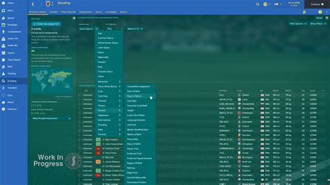 First Look Football Manager 2017 Screenshots Wip Fm Scout