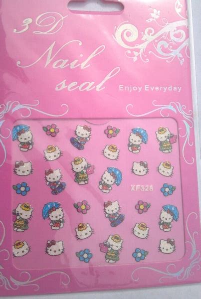Hello Kitty Nail Art Sticker Decals Hello Kitty Nails Hello Kitty