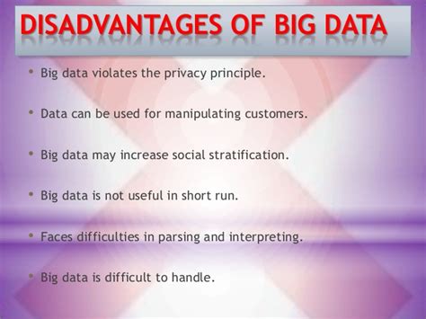 What are the advantages of big data? Big data