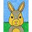 How To Draw A Bunny Face Easy · Art Projects For Kids