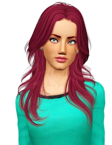 Newsea S Melt Away Hairstyle Retextured By Pocket Sims Hairs Sims