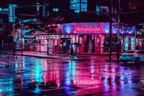 Online Crop Hd Wallpaper Photography City City Lights Street Night Neon Lights