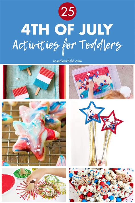 25 4th Of July Activities For Toddlers Rose Clearfield