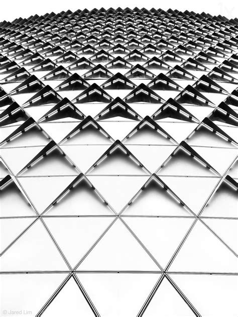 Textural Patterns In Architecture With Geometric Shapes Contrast