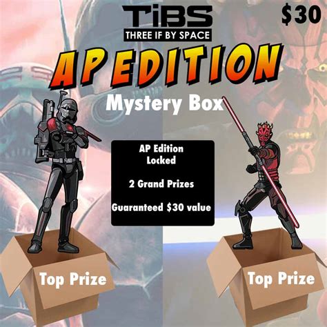 Star Wars Dual Ap Mystery Box Three If By Space