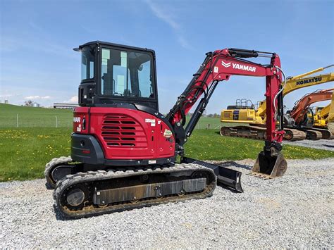 2020 Yanmar Vio55 6a Mini Excavator For Leaserent Womelsdorf Pa