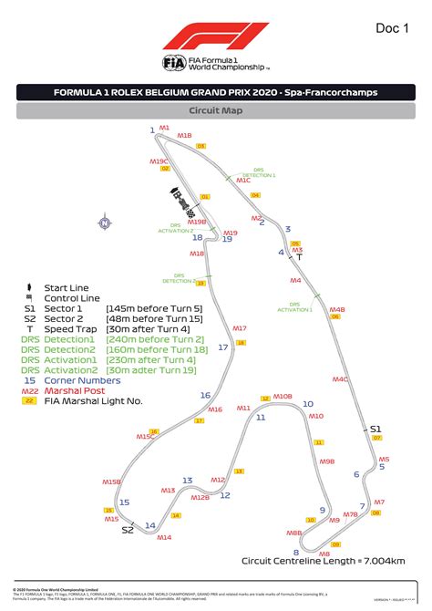 Belgian Grand Prix Map Spa Grand Prix Dadane