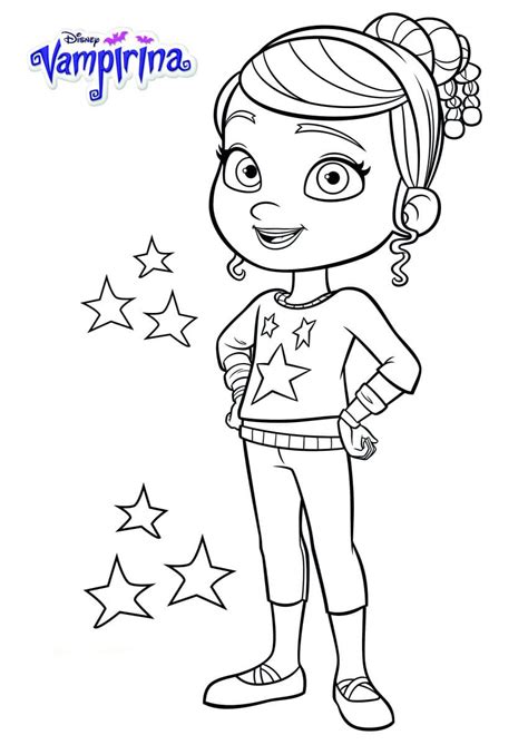 Vampirina Coloring Pages Printable Coloring Pages For Kids