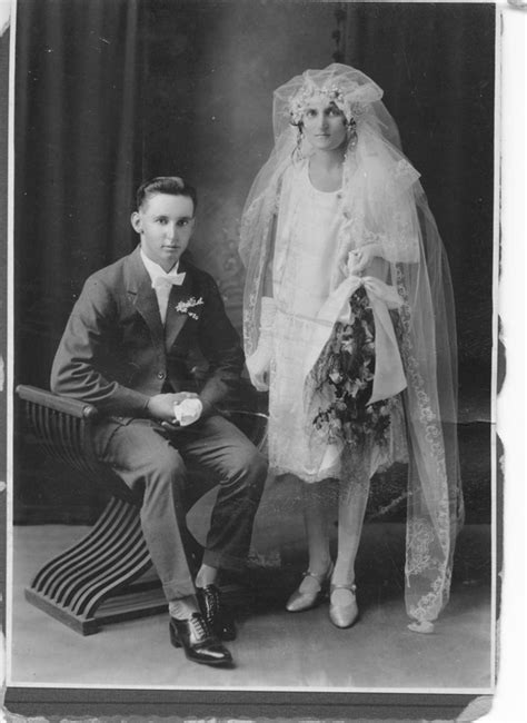 Wedding Portrait Of Unidentified Bride And Groom 1928 Unidentified 1928 2011 3 Ehive