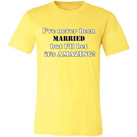 Funny Sarcastic Married T Shirt Wedding Bride Groom Party Gag T Joke Look Ebay