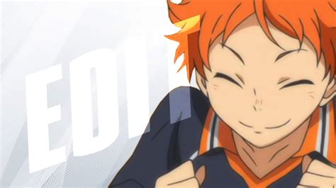 Shoyo Hinata Haikyuu Edit Youtube