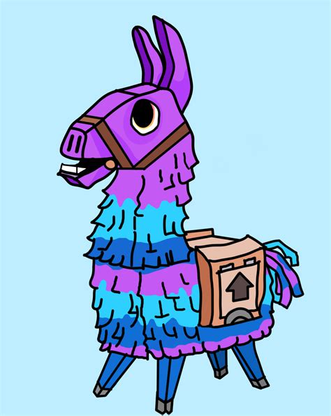 Learn how to draw a llama from fortnite easy, step by step. Fortnite llama! by Galaxythecoolgamer on DeviantArt