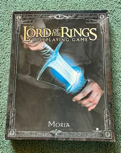 The Lord Of The Rings Role Playing Game Moria Boxed Set Etsy