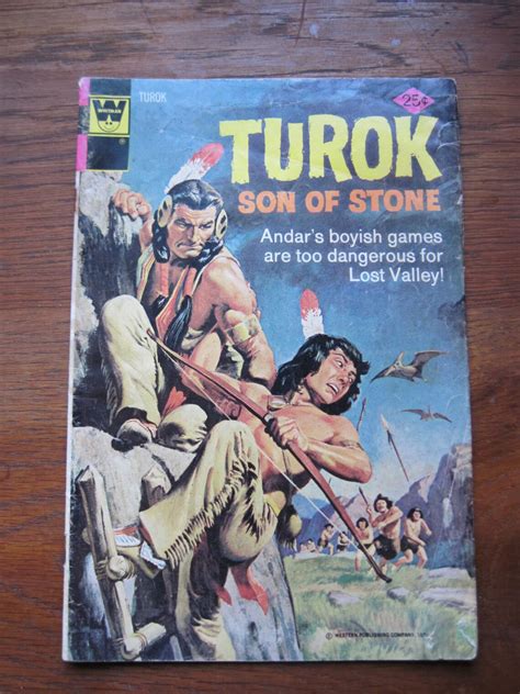 Turok Son Of Stone Comic No 93 1974 Etsy