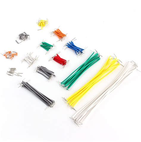 Kit 140 Cables Con Medida Para Protoboard Novatronic