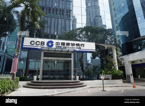 China Construction Bank In Kuala Lumpur Malaysia Stock Photo Alamy