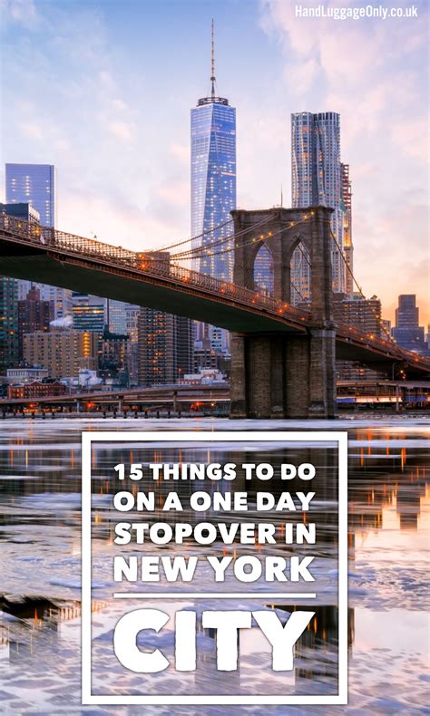 15 Amazing Ways To Spend 24 Hours In New York City Hand Luggage Only
