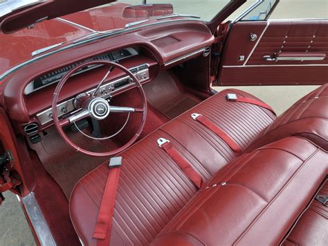 1964 Chevrolet Impala Convertible Classic Interior Wallpapers Hd