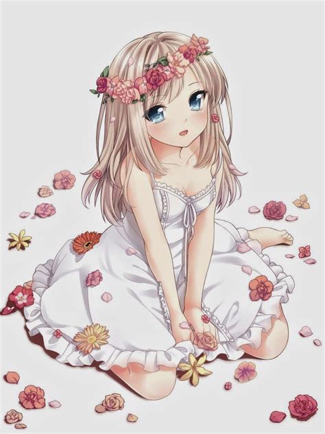 Cute Anime Flowergirl Anime Stuff Pinterest Anime Manga And Kawaii Anime
